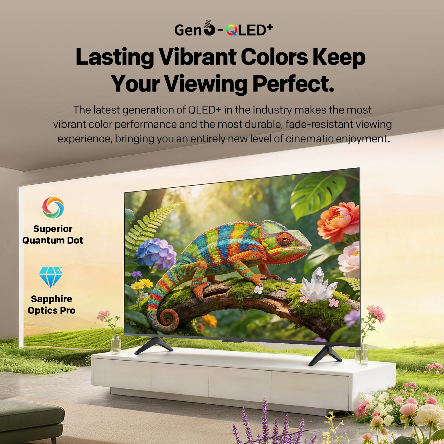 Televizor METZ QLED 55MQH7500Z, 139 cm, Smart Google TV, 4K Ultra HD, Clasa E (Model 2026)