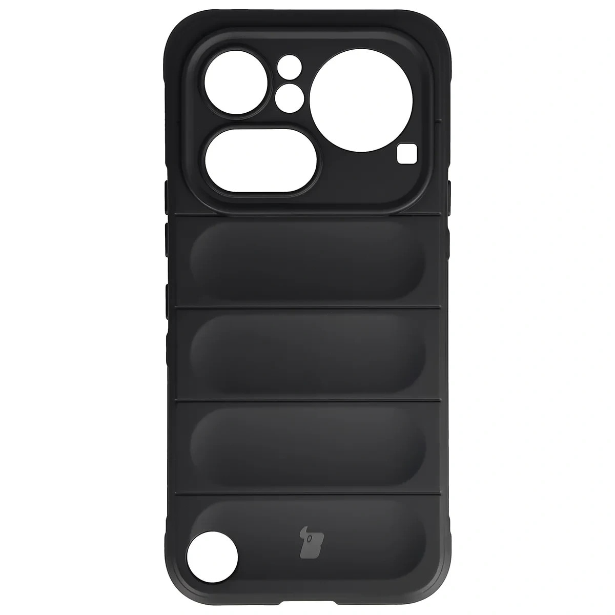 Kit protectie 2 in 1 BizonMobile, Carcasa Bizon Tur si Folie sticla securizata Bizon Glass Edge, compatibil cu Nothing Phone (4a) Pro, Negru