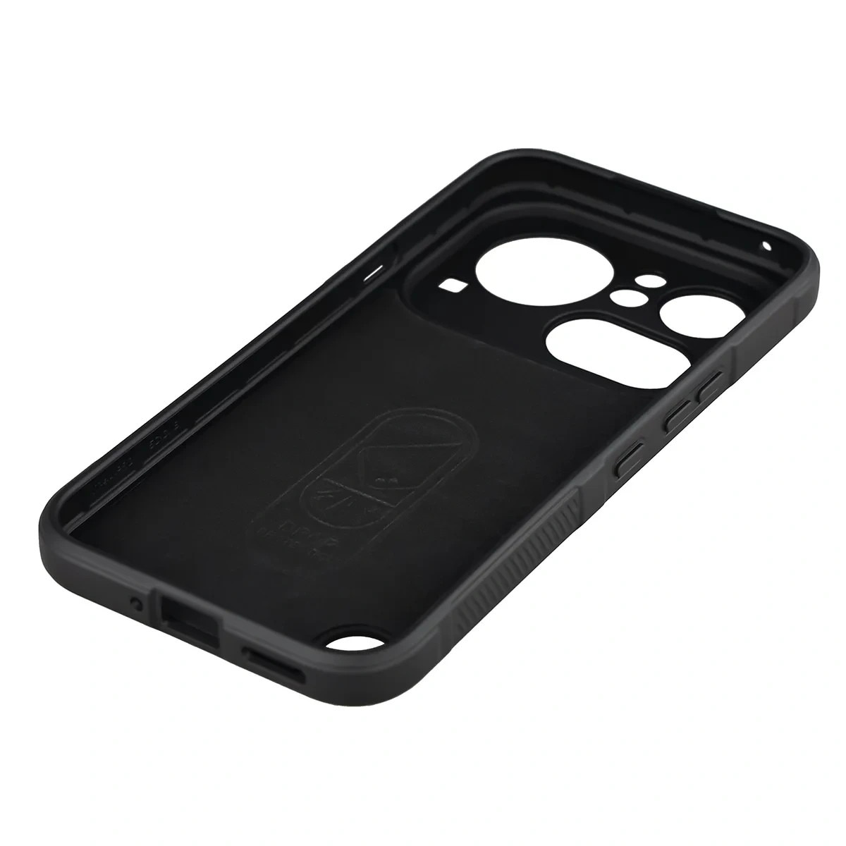Kit protectie 2 in 1 BizonMobile, Carcasa Bizon Tur si Folie sticla securizata Bizon Glass Edge, compatibil cu Nothing Phone (4a) Pro, Negru