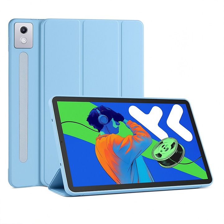 Smart Case tablet tok, fekete, 12.7inch, 15x60°-os állvány Lenovo Idea Tab Pro-hoz