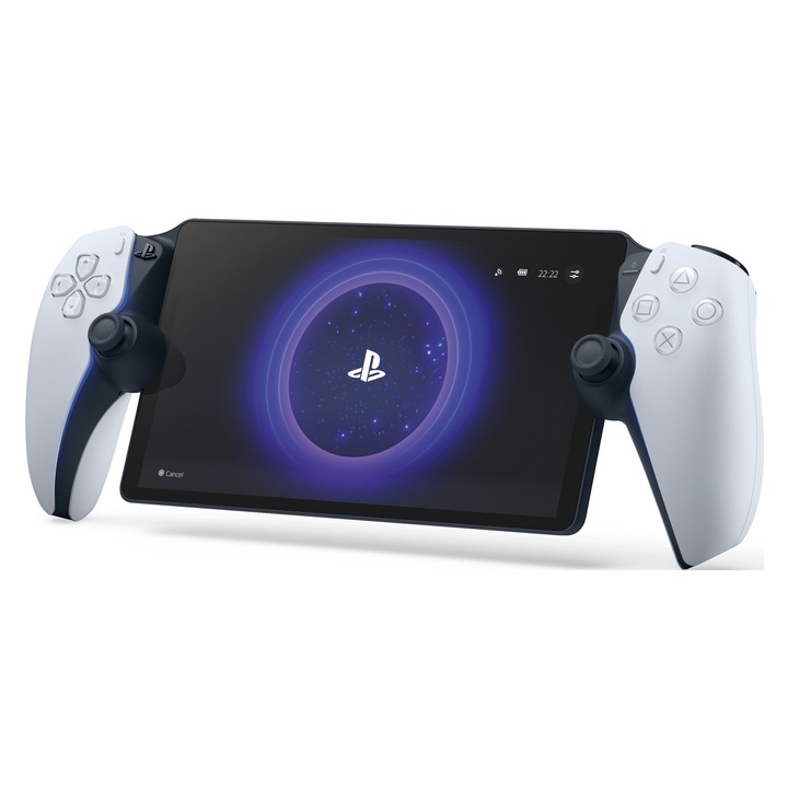 Dispozitiv de streaming PlayStation Portal GPRY56LC, ecran 8 inci Full HD 1080p 60 fps, compatibil cu PS5/PS5 Digital, alb