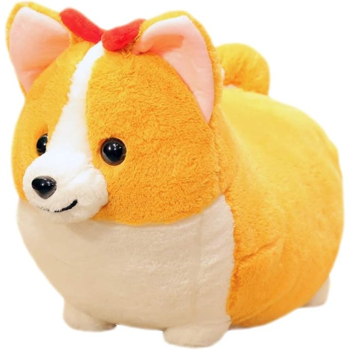 Desene animate Corgi caine moale de plus arunca perna perna animala de plus jucarie