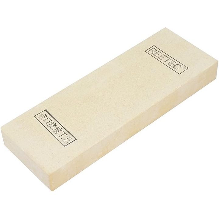Késélező kő, REETEC, élezőkő, 210 x 75 x 25 mm, 15000, tükörfényes felülethez, ultrafinom szemcsézet, fehér, polírozókő, áztatáshoz