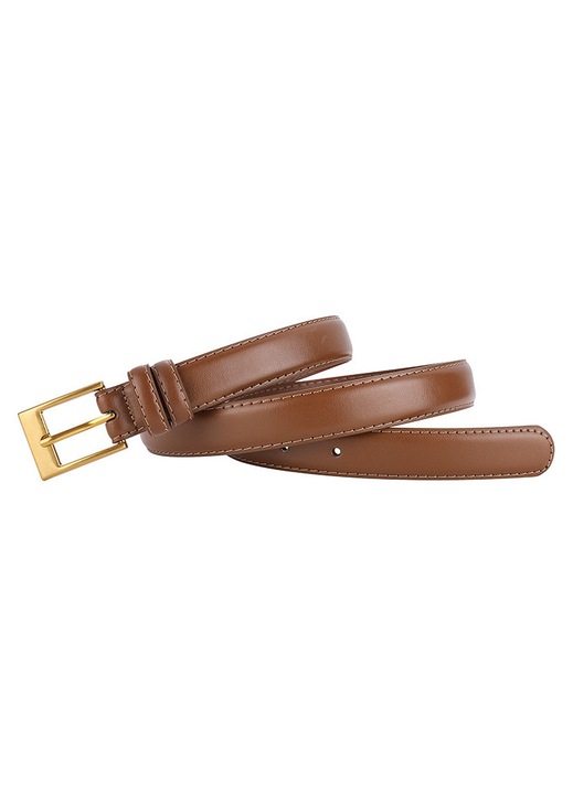Curea simpla din piele pentru femei, curea la moda si versatila, catarama cu stift pentru femei, curea decorativa pentru blugi la moda si rafinata