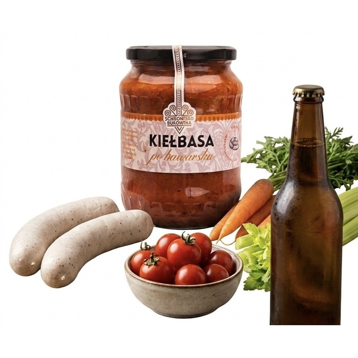 Carnati in stil bavarez 700 g - Schronisko Bukowina
