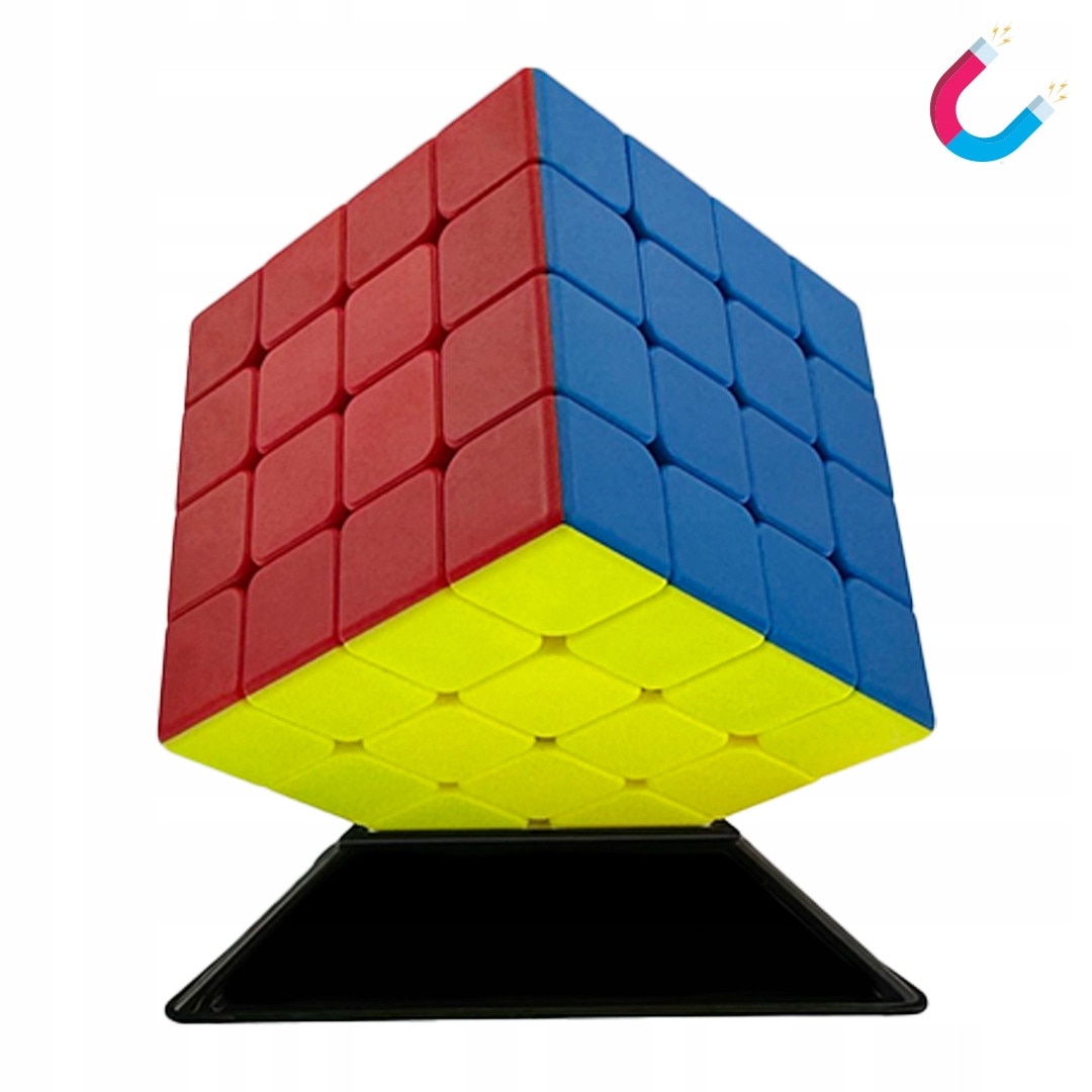 Cub Rubik Magnetic MoYu 4x4x4 - Profesional, Ajustabil, Cadou