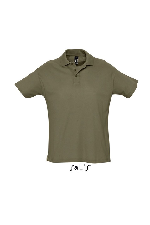 Férfi galléros póló SOL'S SO11342, Khaki