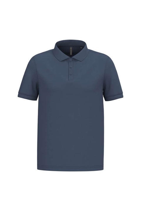 Kariban KA254 férfi galléros póló, rövid ujjú, sötétkék színű, 4XL méret