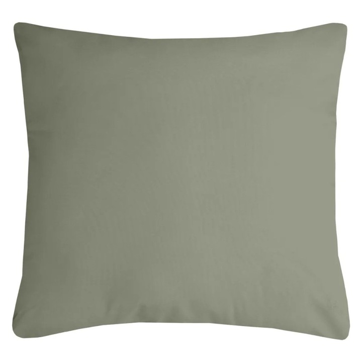 Perna Decorativa Nelson 40x40cm, MoftX, Culoare Gri Deschis, 100% Poliester