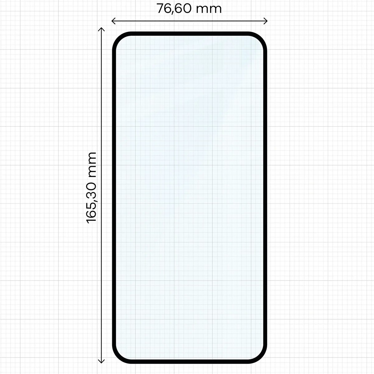 Folie sticla securizata Bizon Glass Aplikator Edge, Kit montare inclus, compatibila cu Xiaomi Redmi 15 4G / 5G, Negru