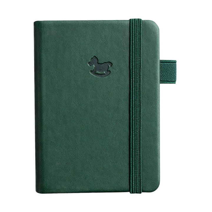 Carnet notite mini A6, pagini groase, portabil, 10x15cm