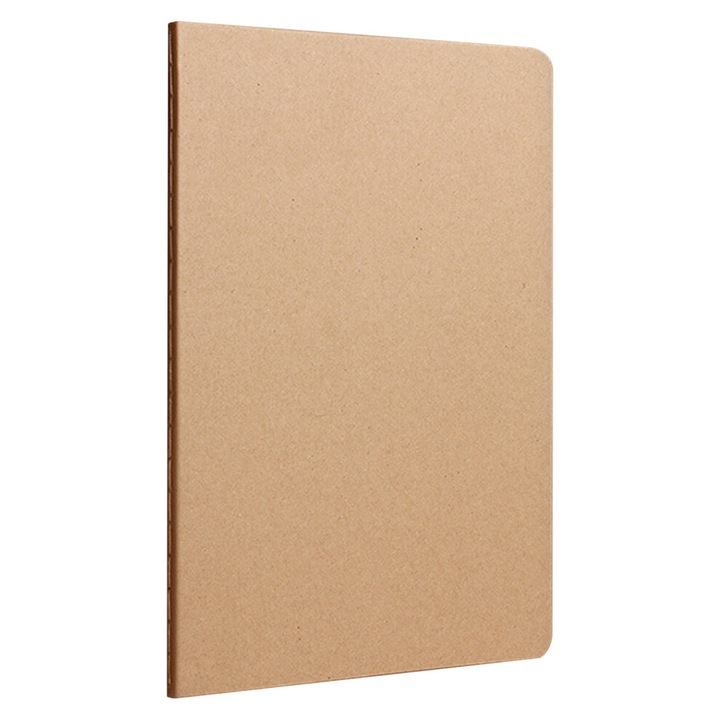 Set caiete schite A5 72 pagini neinscrise maro