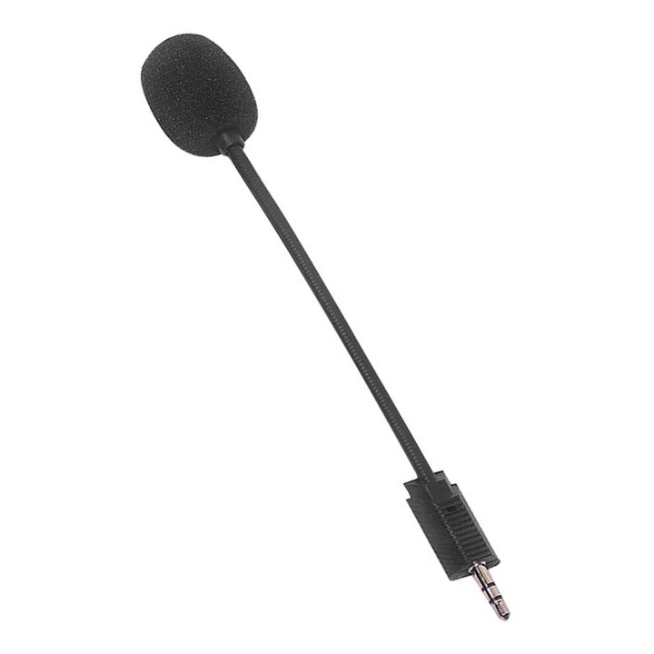 Gaming headset csere mikrofon kar 15cm fekete