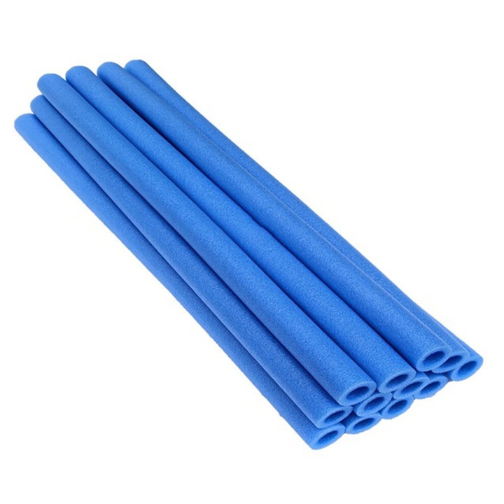 12 db rúd szivacsvédelemmel ellátott trambulinhoz, 88 cm, kék