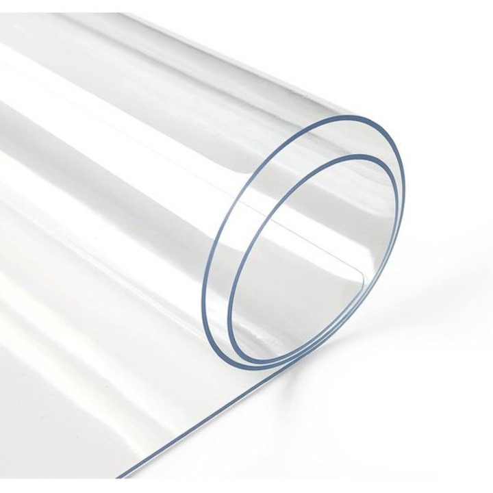 Átlátszó asztalvédő 1.6mm 40x60cm ellenálló PVC vízálló