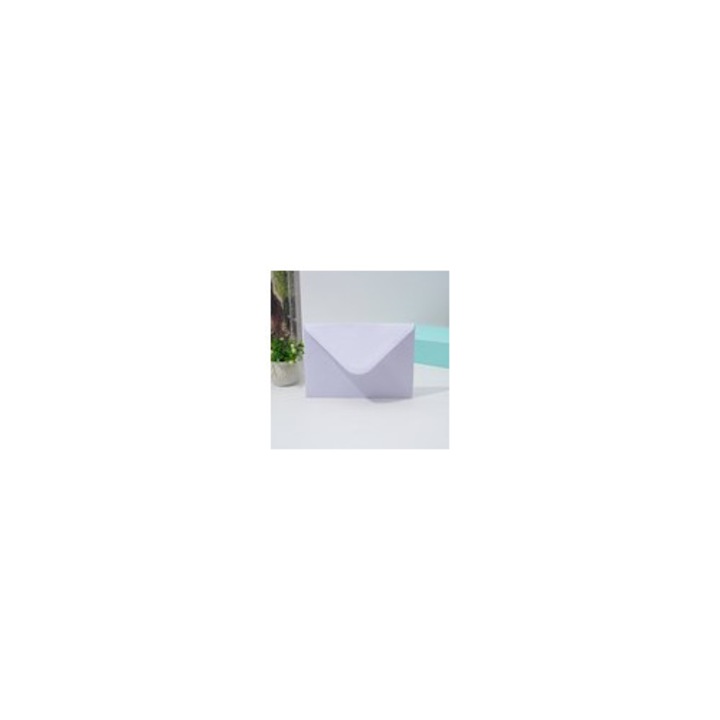 Kraft boríték szett, 100 db, 10.5x15.3cm, fehér