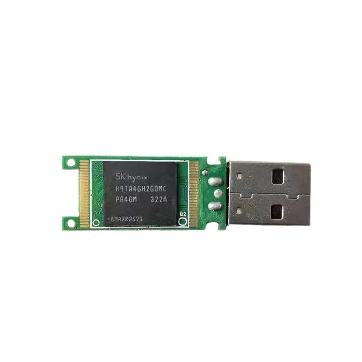 USB 3.0 PCB kártya 64GB zöld kompakt DIY modul