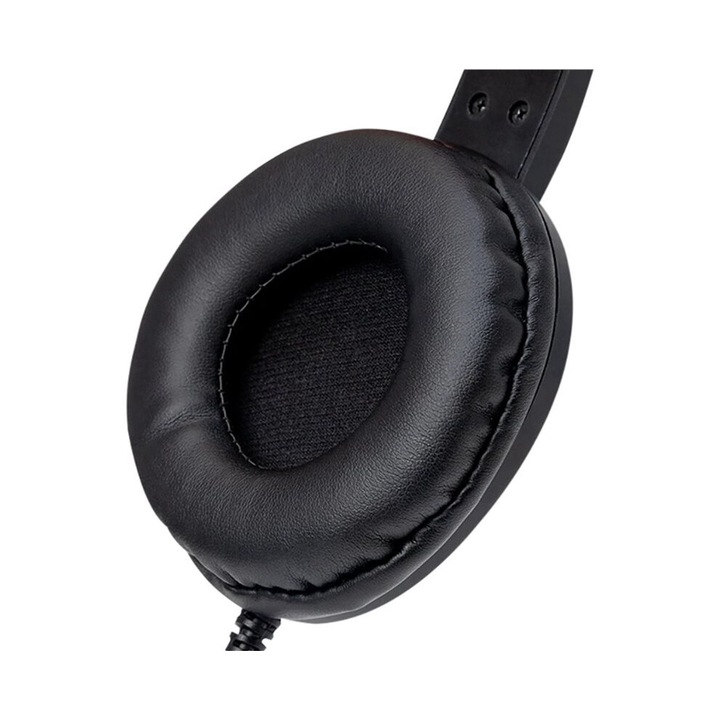 4 db vezetékes fejhallgató szett, mikrofonnal, USB, fekete, 2mx688g