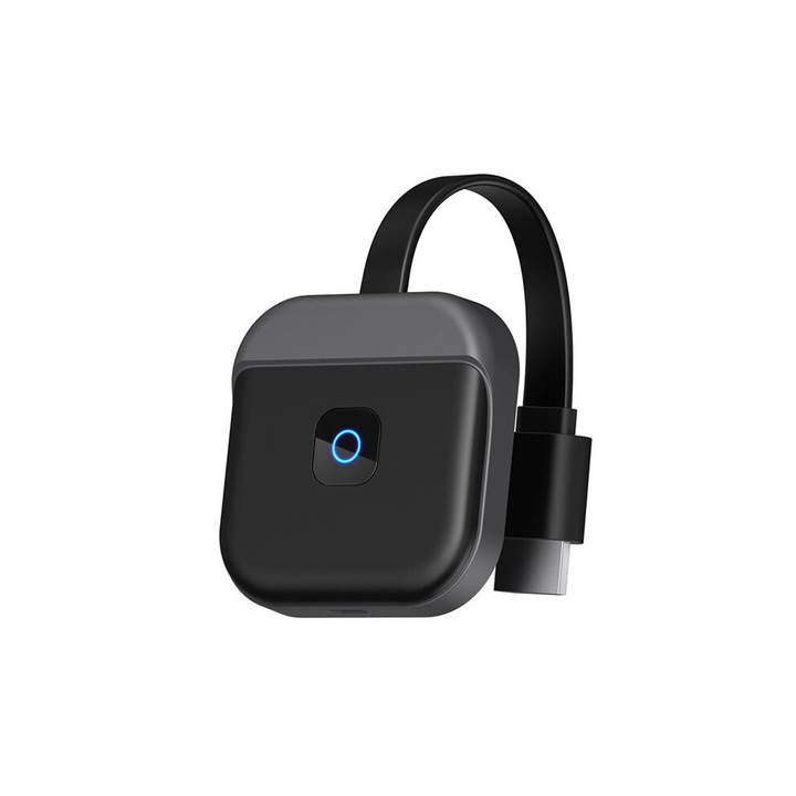 Adaptor wireless 5G 4K, negru, compact, plastic
