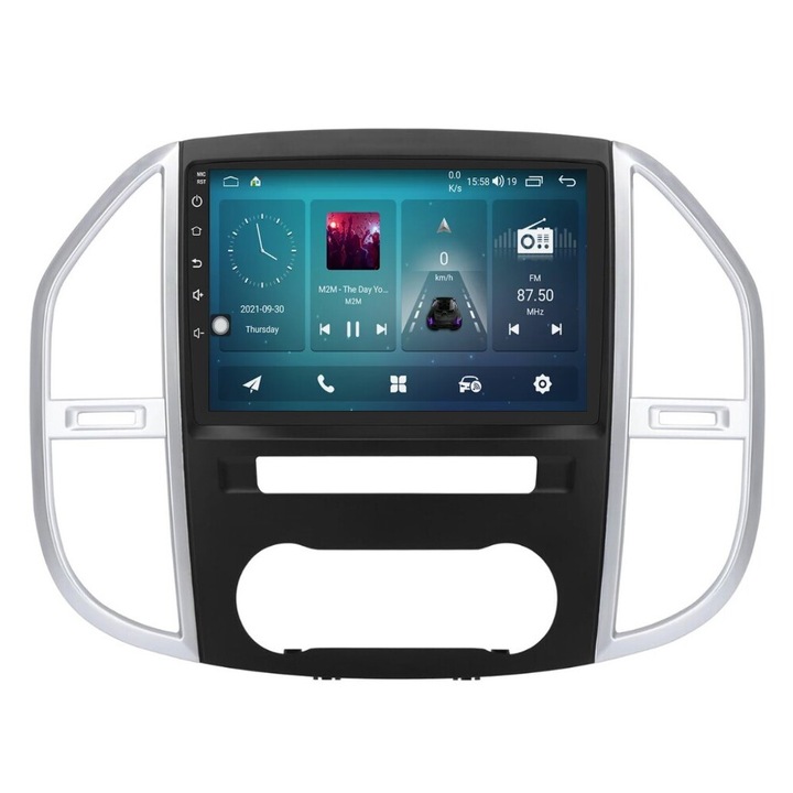 Multimédia Mercedes-Benz Vito W447 (2014-2022) 10" - Android 16 - 8-1, 6 GHZ CPU, 3GB RAM, 32GB ROM, RDS, DSP, CARPLAY, ANDROID AUTO, 4G SIM foglalat