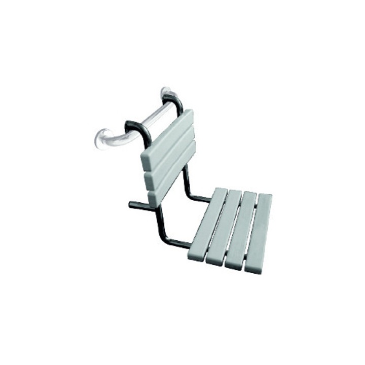 BEMETA HELP Kapaszkodóra akasztható ülőke, ABS/inox