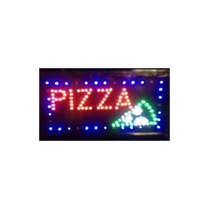 LED рекламна табела PIZZA, Светещо табло Пица