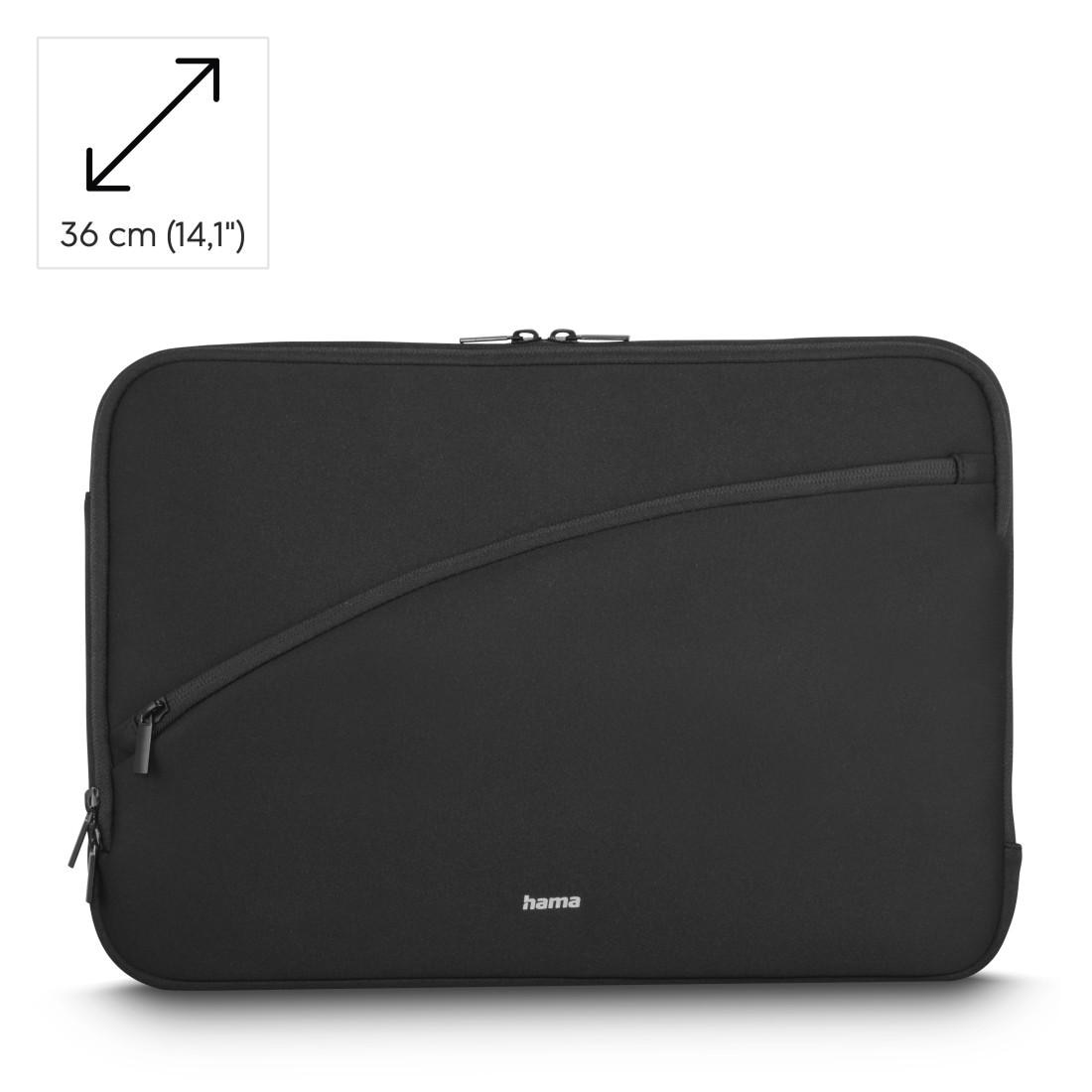 Husă pentru laptop HAMA "Protection", până la 36 cm (14.1"), negru HAMA-231042