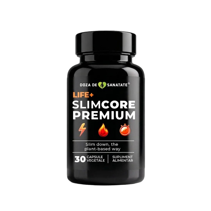 Хранителна добавка, Life+ SlimCore Premium, Доза Здраве, 30 капсули