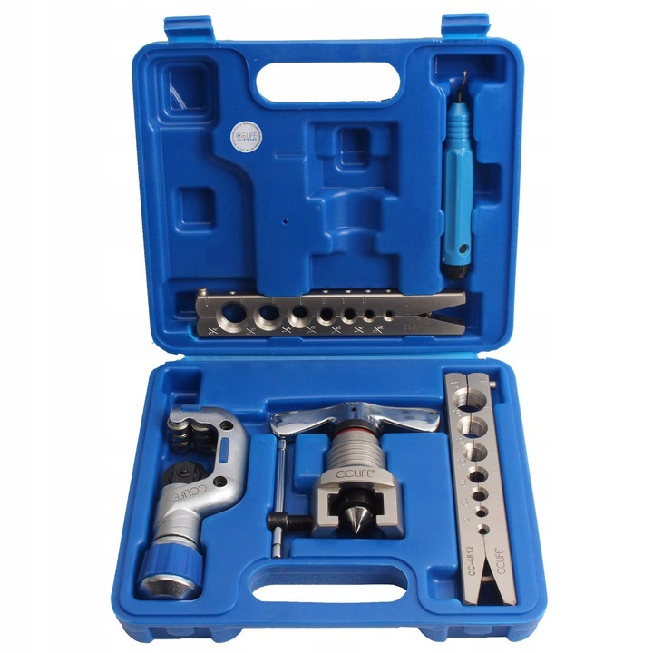 CCLife csőhajlító és vágó szerszámkészlet, 5-19mm, 3/16"-3/4"