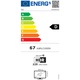 TCL MiniLed Wallpaper 65A400U televízió, 164 cm, Smart Google TV, 4K Ultra HD, 144Hz, E energiaosztály (2026-os modell)