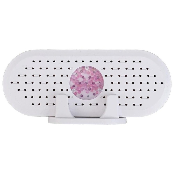 Mini USB páramentesítő, 100ml/nap, átlátszó, hordozható, csendes
