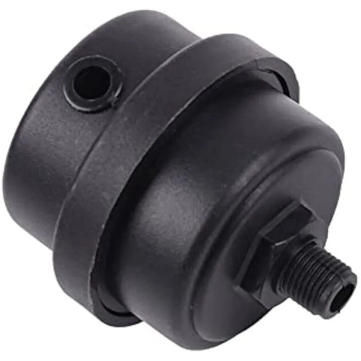 Filtru aer compresor plastic spuma negru 12mm set 2 buc