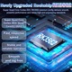 Ретро преносима конзола, 5.5-инчов IPS екран, над 31000 класически 3D игри, 5000 mAh батерия, отворена Linux система, преносима конзола със 128 GB TF карта, черна