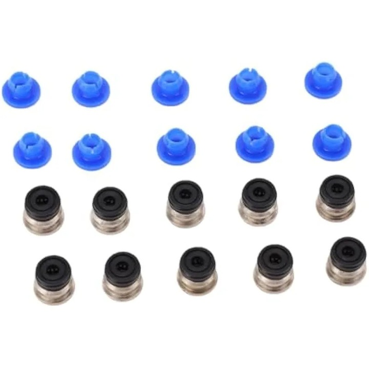 10 db kék PTFE pneumatikus szelepfej készlet 3D nyomtatóhoz