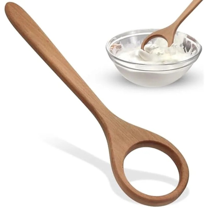 Tömörfa sodrófa, ergonomikus, 30.5x7.5cm, barna