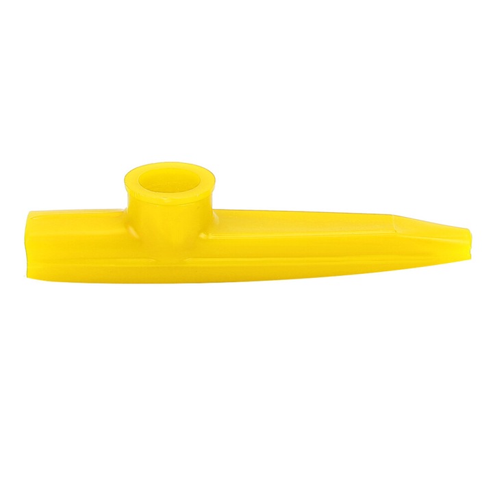 Hordozható hangszer Kazoo mini műanyag sárga 19g