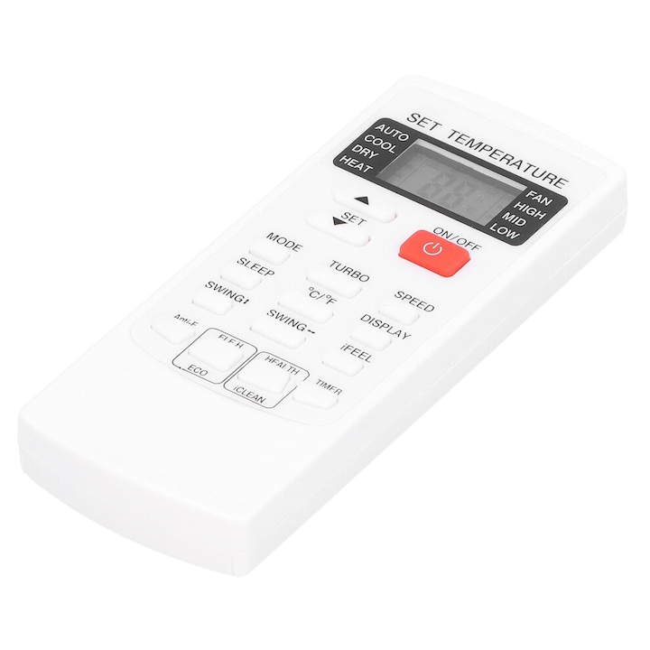 Távirányító légkondicionálóhoz YKR-H/102E fehér 65g