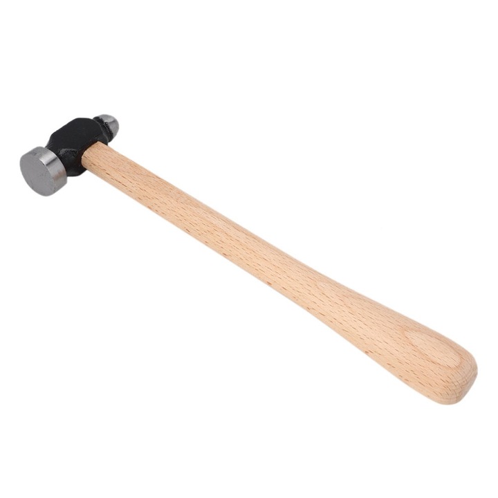 Ciocan rotund metalic, 26cm, negru