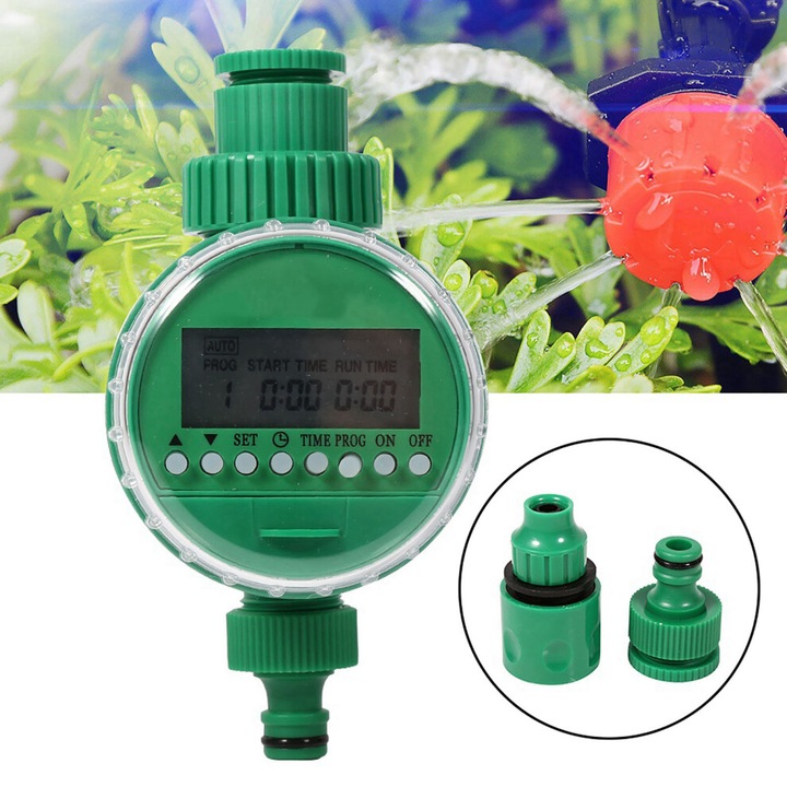 Sistem irigare prin picurare automat 20m furtun 13mm set complet