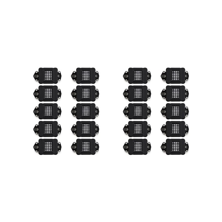 Комплект от 20 капачки за принтер, съвместими с XP600 TX800 DX9 DX10, черни, пластмасови