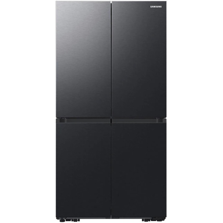Frigider Multi Door Samsung RF65DG960EB1EO, 646 l, Clasa E, Total No Frost, SpaceMax™, Triple Cooling, Beverage Center™, Dual Auto Ice Maker, FlexZone™, SmartThings Wi-Fi, Black Steel