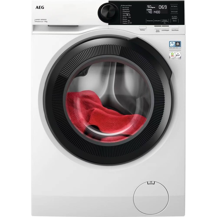Masina de spalat rufe AEG LR6F65495, 9 kg, 1400 rpm, clasa A