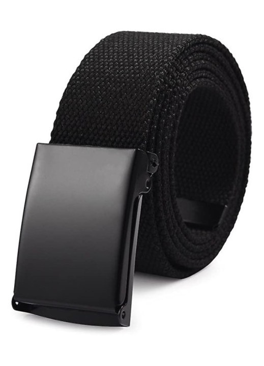 Unisex Nylon és Vászon Öv - Üzleti Öv Hossz 110 cm Szélesség 3.8 cm Automata Csatok Állítható Szövet Munkaöv Férfi Női