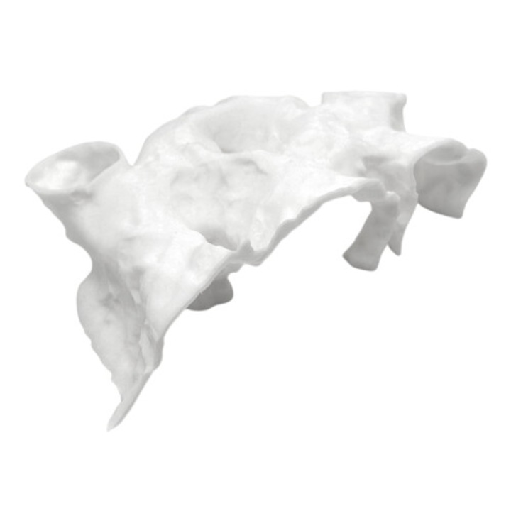 Decor acvariu pestera 3D PLA natural 15x10x10cm