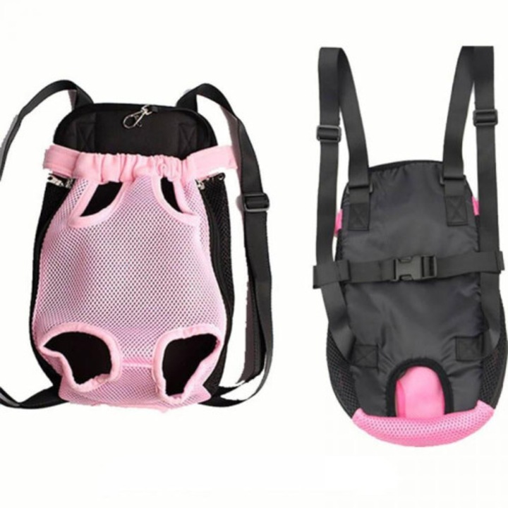 Rucsac transport caini, mesh, respirabil, multicolor, marimi variate