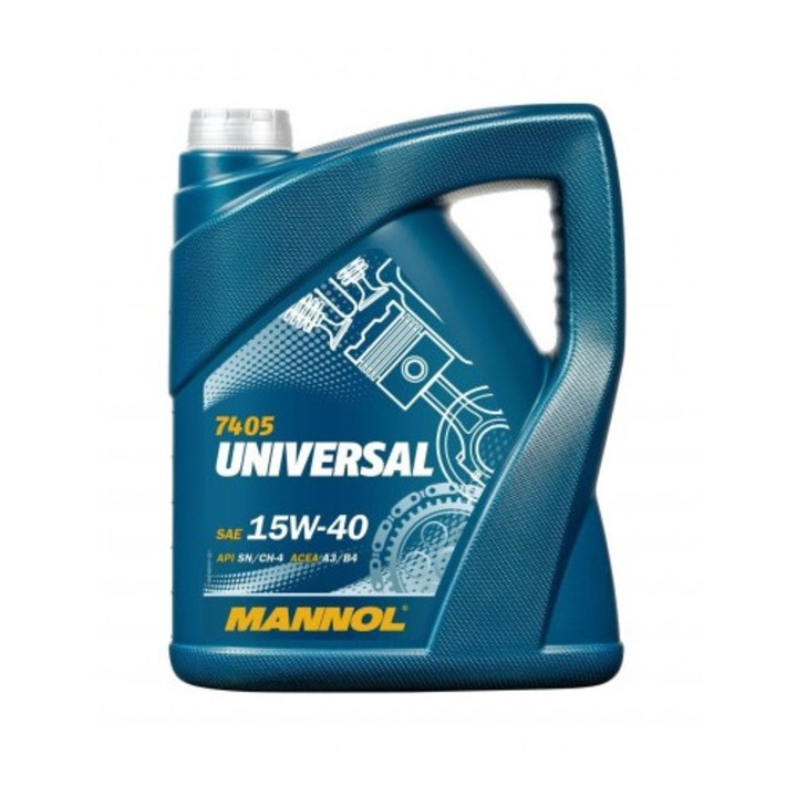MANNOL UNIVERSAL 15W-40 5L motorolaj