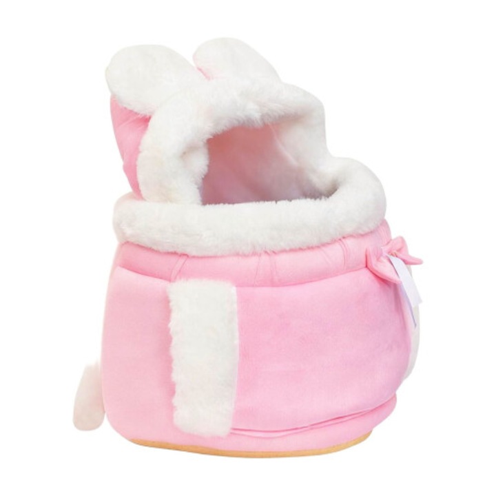 Rucsac pentru animale mici, material gros, ajustabil, 18x12x6cm, negru