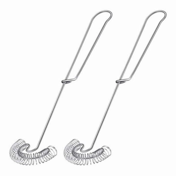 Set 2 piese teluri din otel inoxidabil 25cm