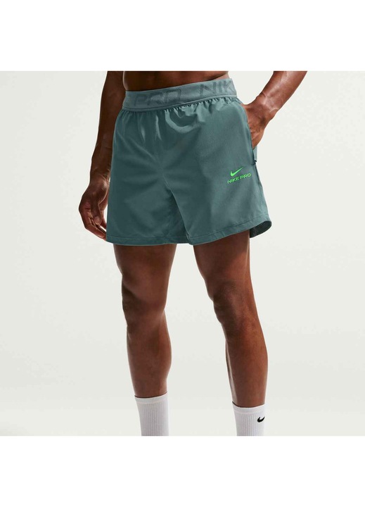 Pantaloni scurti Nike Pro Training, Albastru teal
