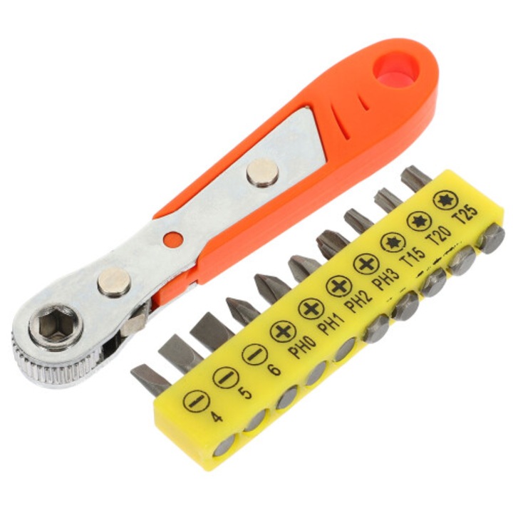 Set chei clichet otel pentru reglaj frane, compact, ergonomic